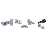 Bosch MFW67440 tritacarne 2000 W Nero, Acciaio inox argento/Nero, 2000 W, Nero, Acciaio inox, 3,5 kg/min., 1 m, 1 m, 2000 W