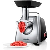 Bosch MFW67440 tritacarne 2000 W Nero, Acciaio inox argento/Nero, 2000 W, Nero, Acciaio inox, 3,5 kg/min., 1 m, 1 m, 2000 W
