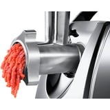 Bosch MFW68660 Tritacarne ProPower 2200 W Nero, Inox spazzolato argento/Nero, Inox spazzolato, 800 W, Nero, Cromo, 8 mm, 2200 W, 800 W, 220 - 240 V