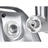 Bosch MFW68660 Tritacarne ProPower 2200 W Nero, Inox spazzolato argento/Nero, Inox spazzolato, 800 W, Nero, Cromo, 8 mm, 2200 W, 800 W, 220 - 240 V