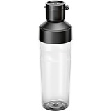 Bosch MMZV0BT1 borraccia Uso quotidiano 500 ml Tritan Nero, Trasparente, Bottiglia di acqua trasparente/Nero, 500 ml, Uso quotidiano, Nero, Trasparente, Tritan, 198 g, 240 mm