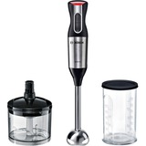 Bosch MS6CM6120 frullatore 0,6 L Frullatore ad immersione 1000 W Argento, Bianco accaio/Nero, Frullatore ad immersione, 0,6 L, 1000 W, Argento, Bianco