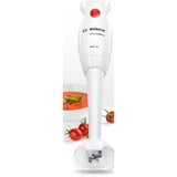 Bosch MSM14000 frullatore Sbattitore manuale 400 W Bianco, Frullatore a immersione bianco/Rosso, Sbattitore manuale, 1,2 m, 400 W, Bianco
