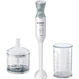 Bosch MSM66020 frullatore Frullatore ad immersione 600 W Grigio, Bianco, Frullatore a immersione bianco/Grigio chiaro, Frullatore ad immersione, Funzione pulsante, 1,4 m, 600 W, Grigio, Bianco