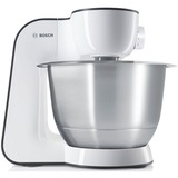 Bosch MUM50E32DE robot da cucina 3,9 L Argento 800 W bianco, 3,9 L, Argento, Pulsanti, 1,25 L, 1,1 m, 1,25 g