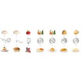 Bosch MUM50E32DE robot da cucina 800 W 3,9 L Argento bianco, 3,9 L, Argento, Pulsanti, 1,25 L, 1,1 m, 1,25 g