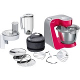 Bosch MUM58420 robot da cucina 1000 W 3,9 L fucsia/Argento, 3,9 L, Pulsanti, Manopola, 1,1 m, 3 dischi, Acciaio inossidabile, 1000 W