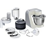 Bosch MUM58L20 robot da cucina 1000 W 3,9 L Grigio, Acciaio inox, Bianco argento/grigio, 3,9 L, Grigio, Acciaio inox, Bianco, Manopola, 1,25 L, 2,7 kg, 1,9 kg