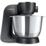 Bosch MUM59N26DE robot da cucina 1000 W 3,9 L Acciaio inossidabile Nero, 3,9 L, Acciaio inossidabile, Pulsanti, 4 dischi, Acciaio inossidabile, 1000 W