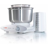Bosch MUM6N21 robot da cucina 1000 W 2 L Acciaio inox, Bianco bianco/Argento, 2 L, Acciaio inox, Bianco, 1,2 m, 4 L, Plastica, Plastica, Acciaio inox