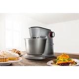 Bosch MUM9D33S11 robot da cucina 1300 W 5,5 L Nero, Argento argento/Nero, 5,5 L, Nero, Argento, Manopola, 1 m, Acciaio inossidabile, Metallo