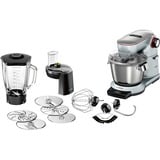 Bosch MUM9DT5S41 robot da cucina 1500 W 5,5 L Argento argento, 5,5 L, Argento, Manopola, Touch, 2,3 L, 2,3 L, 5,5 L