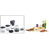 Bosch MUZ45XTM1 accessorio per il frullatore, Trituratore Nero, Trasparente, Plastica