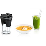 Bosch MUZ45XTM1 accessorio per il frullatore, Trituratore Nero, Trasparente, Plastica