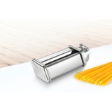 Bosch MUZ5NV3 accessorio per la macchina per la pasta e ravioli 1 pz Cromo Acciaio Attacco per spaghetti argento, Attacco per spaghetti, Cromo, Acciaio, 1,6 mm, Bosch MUM5, 1 pz
