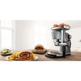 Bosch MUZ9HA1 accessorio per miscelare e lavorare prodotti alimentari, Scritto argento/Nero, Nero, Metallico, Alluminio, Acciaio inossidabile, OptiMUM, 2,4 kg, 2,6 kg