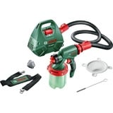 Bosch PFS 3000-2 1 L, Pistola a spruzzo verde/Nero, Pittura, 1 L, 0,3 l/min, 2,5 m/s², 1,5 m/s², 2 m