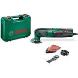 Bosch PMF 220 CE Nero, Verde, Rosso 220 W 20000 OPM, Strumento multi funzione verde/Nero, Tagliare, Smerigliatura, Segare, Nero, Verde, Rosso, 20000 OPM, 15000 OPM, 1,4°, AC