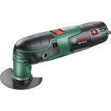 Bosch PMF 220 CE Nero, Verde, Rosso 220 W 20000 OPM, Strumento multi funzione verde/Nero, Tagliare, Smerigliatura, Segare, Nero, Verde, Rosso, 20000 OPM, 15000 OPM, 1,4°, AC