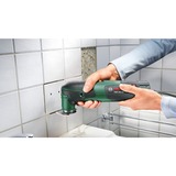 Bosch PMF 220 CE Set Nero, Verde 220 W 20000 OPM, Strumento multi funzione verde/Nero, Milling, Ritaglio, Tagliare, Smerigliatura, Segare, Raschiare, Nero, Verde, 20000 OPM, 15000 OPM, 2,8°, AC