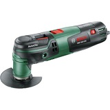 Bosch PMF 250 CES Nero, Verde, Rosso 250 W 20000 OPM, Strumento multi funzione verde, Tagliare, Levigare, Segare, Raschiare, Nero, Verde, Rosso, 20000 OPM, 15000 OPM, 1,4°, AC