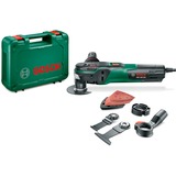 Bosch PMF 350 CES Nero, Verde 350 W 15000 OPM, Strumento multi funzione verde/Nero, Tagliare, Smerigliatura, Segare, Nero, Verde, 15000 OPM, 20000 OPM, 1,4°, AC