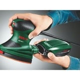 Bosch PSM 160 A Levigatrice multiuso 24000 Giri/min 160 W, Multi Sander verde, Levigatrice multiuso, 24000 Giri/min, 1,6 mm, 0,8 mm, AC, 160 W