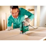 Bosch PST 650 seghetto elettrico 3100 spm (fogli per minuto) 500 W 1,6 kg, Puzzle verde/Nero, Maniglia superiore, Nero, Verde, 45°, Acciaio, 3100 spm (fogli per minuto), 6,5 cm