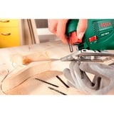 Bosch PST 700 E seghetto elettrico 3100 spm (fogli per minuto) 500 W 1,7 kg, Puzzle verde/Nero, Maniglia superiore, Nero, Verde, Rosso, 45°, 3100 spm (fogli per minuto), 7 cm, 500 spm (fogli per minuto)