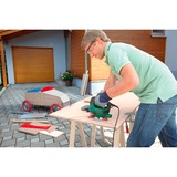 Bosch PST 800 PEL seghetto elettrico 3000 spm (fogli per minuto) 530 W 2 kg, Puzzle verde/Nero, Maniglia superiore, Nero, Verde, Rosso, 3000 spm (fogli per minuto), 8 cm, 500 spm (fogli per minuto), 5 mm