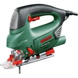 Bosch PST 900 PEL seghetto elettrico 3100 spm (fogli per minuto) 620 W 2,2 kg, Puzzle verde/Nero, Maniglia superiore, Nero, Verde, Rosso, Argento, 45°, Acciaio, 3100 spm (fogli per minuto), 9 cm