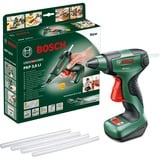 Bosch Pistola incollatrice a batteria Bosch  PKP 3,6 LI, Pistole colla a caldo verde/Nero, 6 LI, Nero, Verde, 7 mm, 0,25 min, Batteria, Ioni di Litio, 1,5 Ah