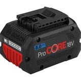 Bosch ProCORE18V Batteria Nero/Rosso, Batteria, Ioni di Litio, 8 Ah, 18 V, Ogni marca, Nero