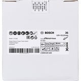 Bosch R780 Disco abrasivo, Mola abrasiva Disco abrasivo, Acciaio inox, Acciaio, 12,5 cm, Bosch, Centro piatto, 2,22 cm