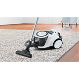 Bosch Serie 6 BGC41LSIL aspirapolvere a traino A cilindro Secco 600 W Senza sacchetto bianco, 600 W, A cilindro, Secco, Senza sacchetto, HEPA, Filtro