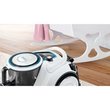 Bosch Serie 6 BGC41LSIL aspirapolvere a traino A cilindro Secco 600 W Senza sacchetto bianco, 600 W, A cilindro, Secco, Senza sacchetto, HEPA, Filtro