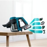 Bosch Serie 6 BKS6111P scopa elettrica Blu, Aspirapolvere verticale Petrolio, Blu, CE, EAC-Eurasian, Morocco, Ukraine, VDE, Germania, Secco, Filtro, Batteria