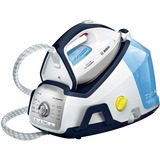 Bosch Serie 8 TDS8060DE ferro da stiro a caldaia 2400 W 1,8 L Blu, Bianco, Stazione stirante bianco/Blu, 2400 W, 7,2 bar, 1,8 L, 520 g/min, 120 g/min, Blu, Bianco