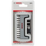 Bosch Set di punte Extra Dure, 11+1 pezzi, Set di bit 