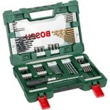 Bosch Set di punte / bit V-Line TIN, 91 pezzi, Trapano & Set di bit verde