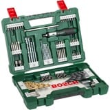 Bosch Set di punte / bit V-Line TIN, 91 pezzi, Trapano & Set di bit verde