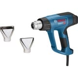 Bosch Soffiatore ad aria calda GHG 23-66 Professional + accessorio a 2 pezzi, Soffiatore d'aria calda blu/Nero