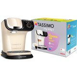 Bosch TAS6507 macchina per caffè Automatica Macchina per caffè a capsule 1,3 L crema/Nero, Macchina per caffè a capsule, 1,3 L, Capsule caffè, 1500 W, Beige, Nero