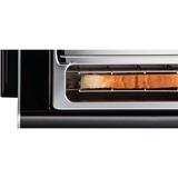 Bosch TAT8613 tostapane 2 fetta/e 860 W Nero, Argento accaio/Nero, 2 fetta/e, Nero, Argento, Acciaio inossidabile, Pulsanti, 860 W, 220 - 240 V, Vendita al dettaglio
