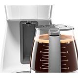 Bosch TKA3A031 macchina per caffè Macchina da caffè con filtro 1,25 L bianco/grigio, Macchina da caffè con filtro, 1,25 L, Caffè macinato, 1100 W, Grigio, Bianco
