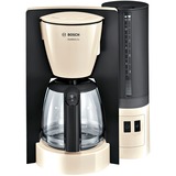 Bosch TKA6A047 macchina per caffè Automatica/Manuale Macchina da caffè con filtro 1,25 L crema/grigio scuro, Macchina da caffè con filtro, 1,25 L, 1200 W, Beige, Nero