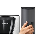 Bosch TKA6A643 macchina per caffè Macchina da caffè con filtro Nero/Argento, Macchina da caffè con filtro, Caffè macinato, 1200 W, Nero, Acciaio inossidabile
