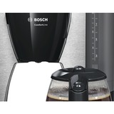 Bosch TKA6A643 macchina per caffè Macchina da caffè con filtro Nero/Argento, Macchina da caffè con filtro, Caffè macinato, 1200 W, Nero, Acciaio inossidabile