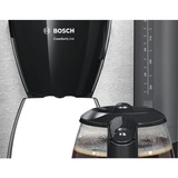 Bosch TKA6A643 macchina per caffè Macchina da caffè con filtro, Macchina fa filtro Nero/Argento, Macchina da caffè con filtro, Caffè macinato, 1200 W, Nero, Acciaio inossidabile