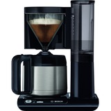 Bosch TKA8A053 macchina per caffè Automatica/Manuale Macchina da caffè con filtro 1,1 L nero lucido, Macchina da caffè con filtro, 1,1 L, Caffè macinato, 1100 W, Nero